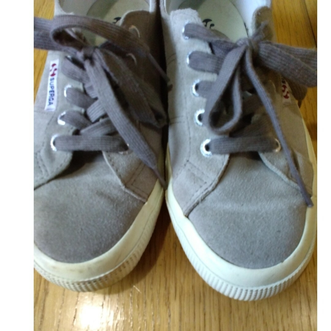 SUPERGA(スペルガ)のSUPERGA　スペルガ　スウェード　スニーカー　サンドベージュ レディースの靴/シューズ(スニーカー)の商品写真