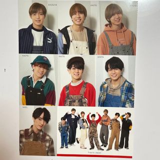 ジャニーズ(Johnny's)のTravisJapan 厚紙(アイドルグッズ)