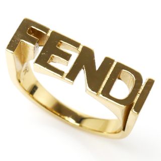 買いクリアランス FENDI◇リング/-/10号/GLD/レディース 指輪