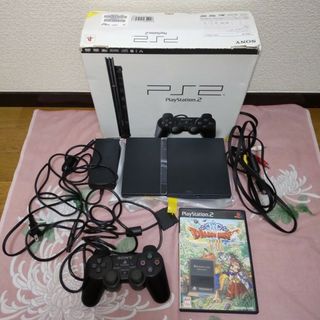 プレイステーション2(PlayStation2)のPlayStation 2 SCPH-70000 CB & ドラゴンクエストⅧ(家庭用ゲーム機本体)