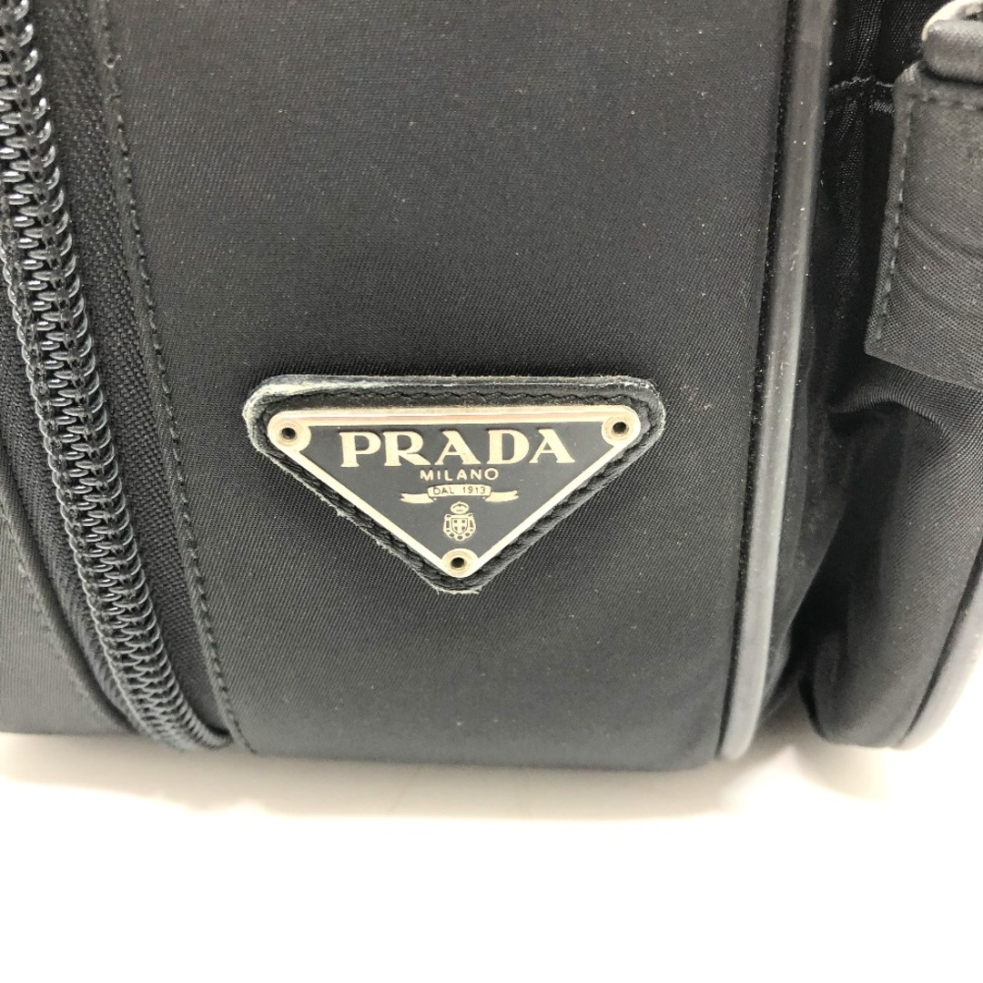 プラダ PRADA トライアングルロゴ 2WAYPCバッグ スクエア ビジネスバッグ ナイロン ブラック