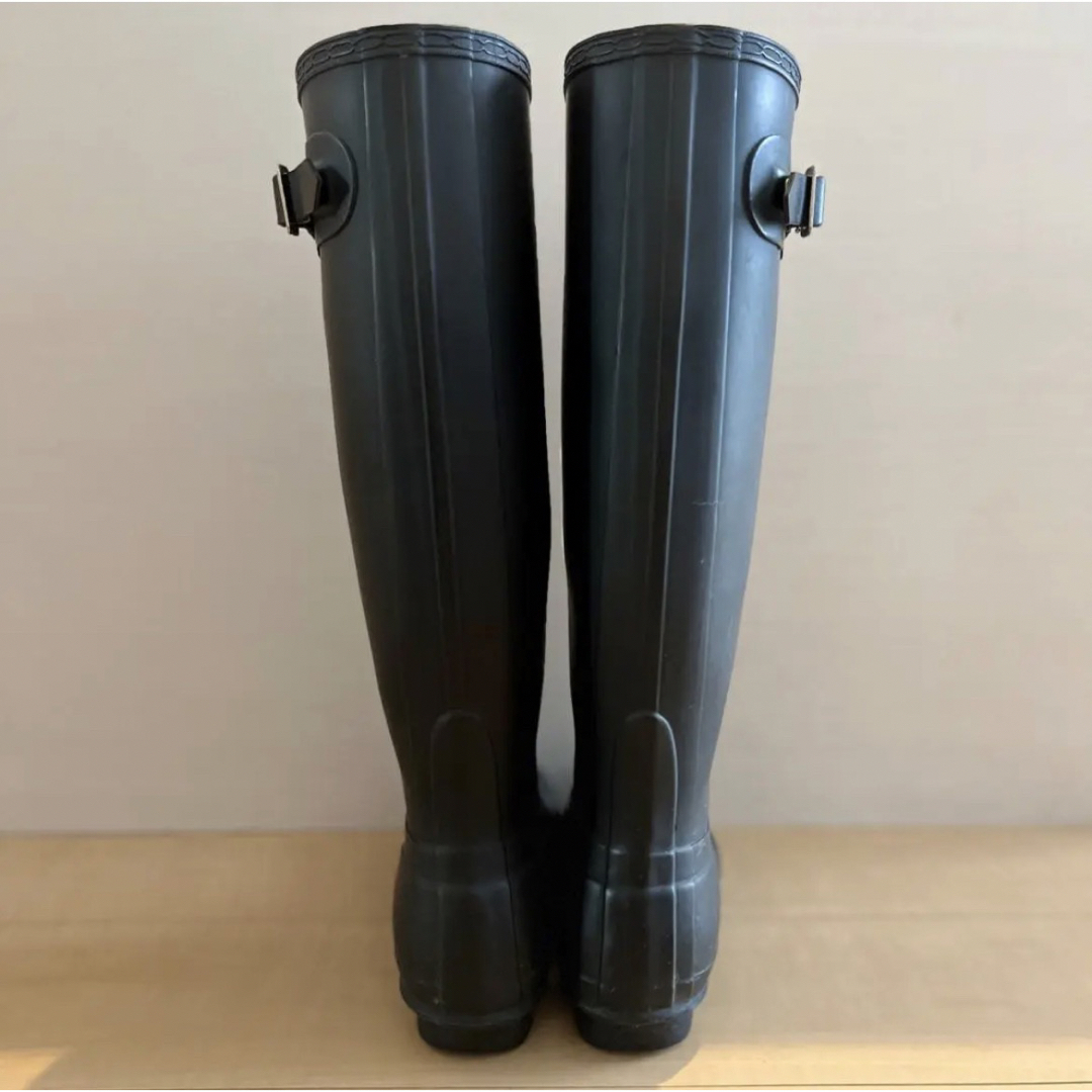 HUNTER - ハンター レインブーツ 黒 HUNTER ラバーブーツ 25cmの通販