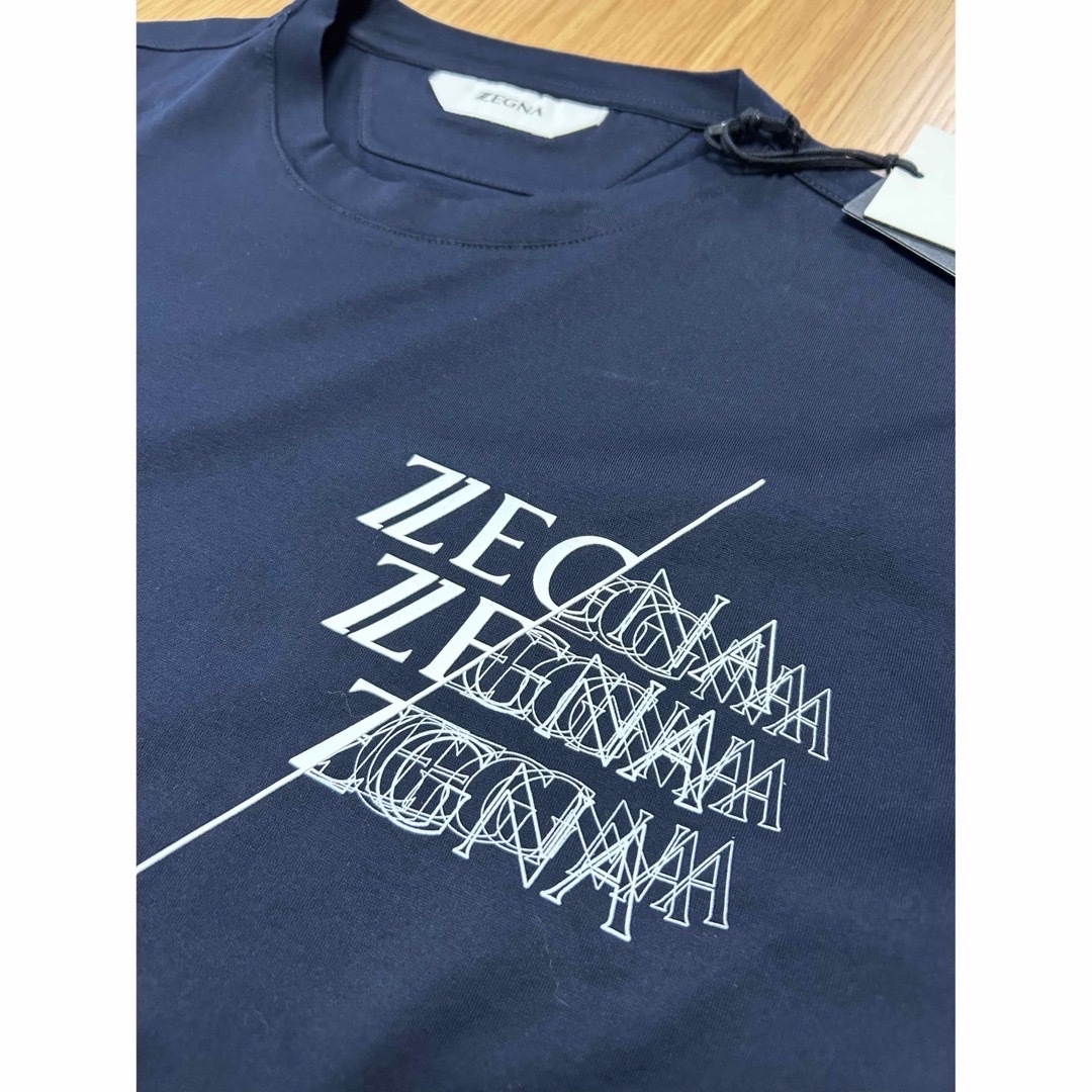 Ermenegildo Zegna ゼニア カジュアルシャツ M 青