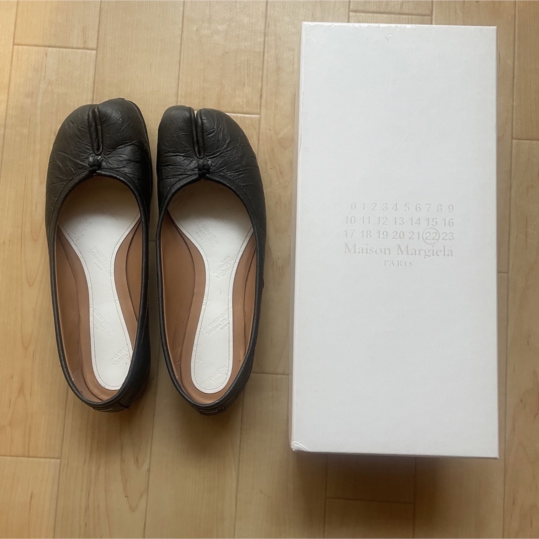 今季大人気 Maison Margiela メゾンマルジェラTabi 足袋 バレエ38.5