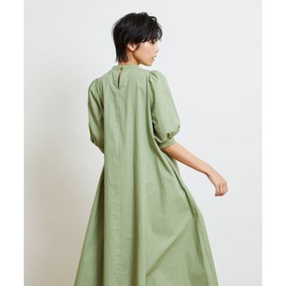 ダブルクローゼット(w closet)の40ローン　パフスリーブ　ワンピース(ロングワンピース/マキシワンピース)