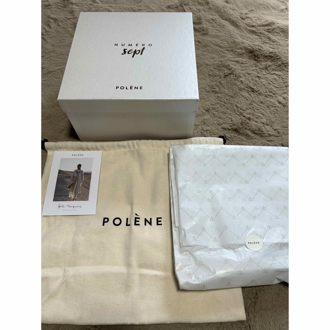 【未使用】POLENE Numero Sept Tisse デュオキャメル 8