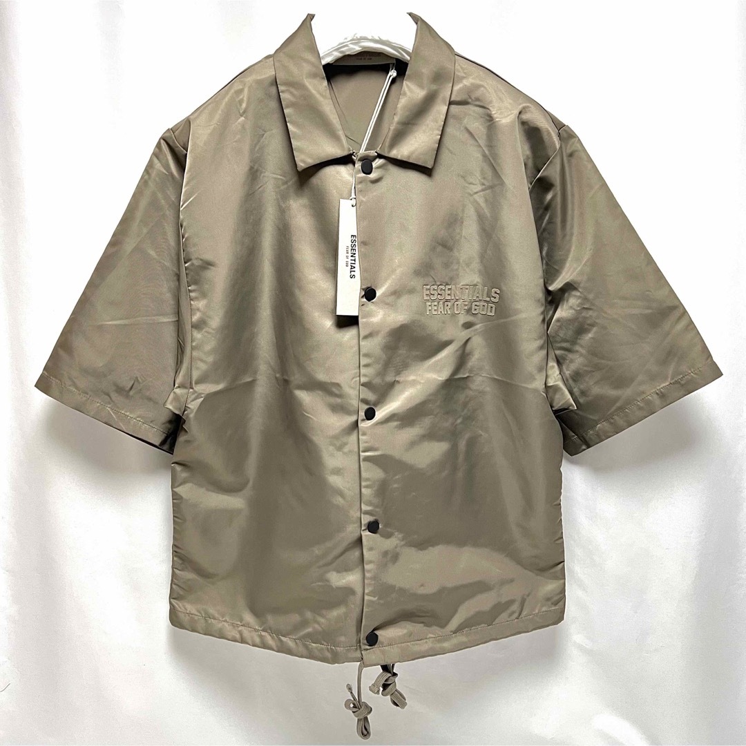FEAR OF GOD - S エッセンシャルズ FOG Essentials 半袖 コーチ シャツ
