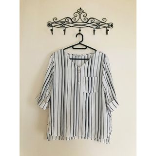 グレイル(GRL)の☆GRL スキッパーシャツ 美品☆(シャツ/ブラウス(長袖/七分))