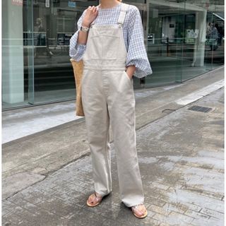 ビューティアンドユースユナイテッドアローズ(BEAUTY&YOUTH UNITED ARROWS)のシーナリー shenery オーバーオール　36(サロペット/オーバーオール)