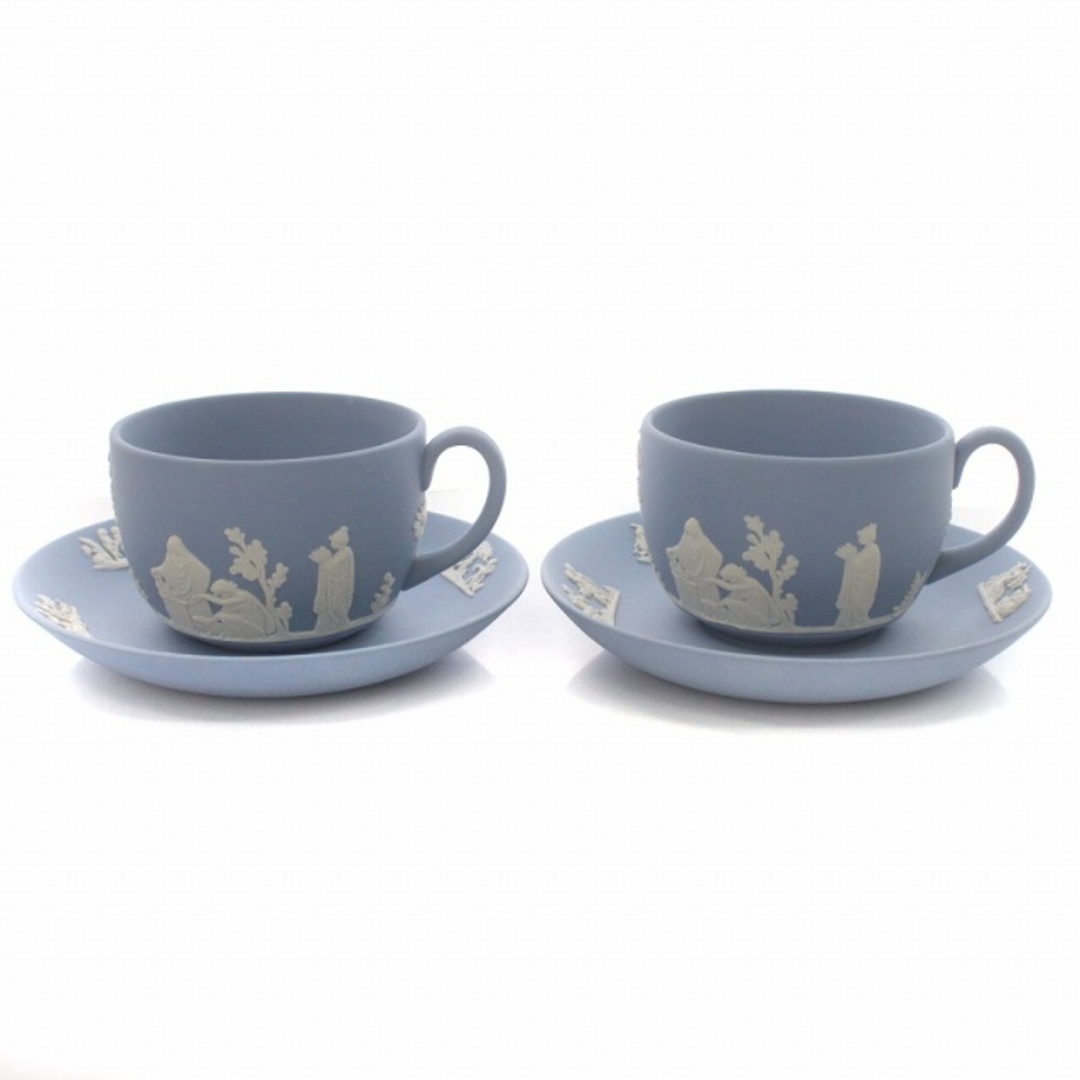 WEDGWOOD　ウェッジウッド　カップ＆ソーサ― 2客 青　確認用