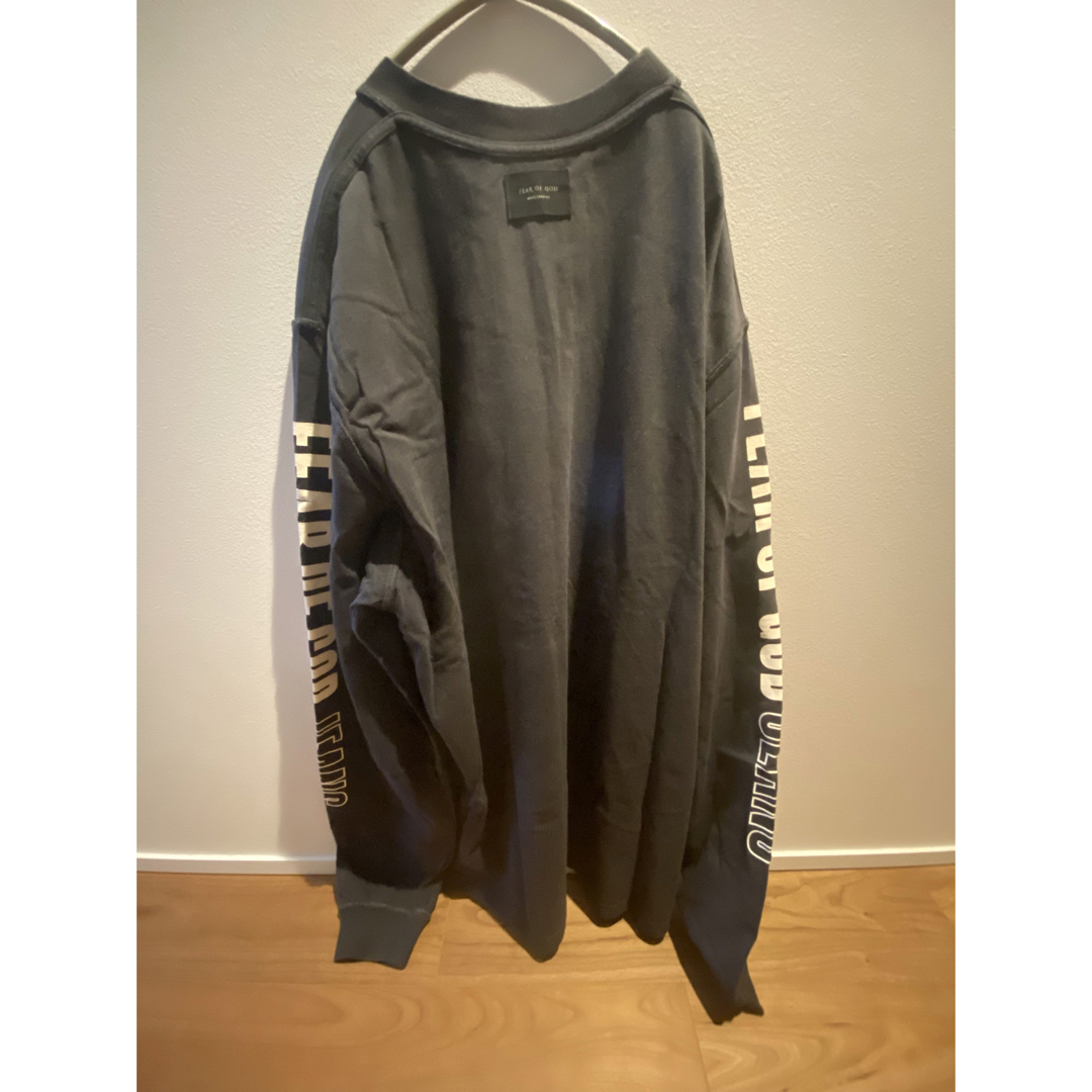 fear of  god ロンT   XL ブラック