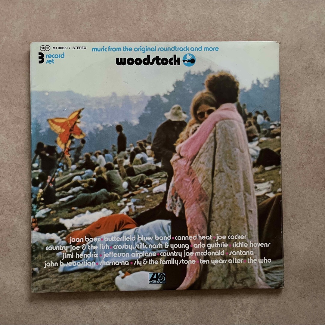 LPレコード/ウッドストック(3枚組)