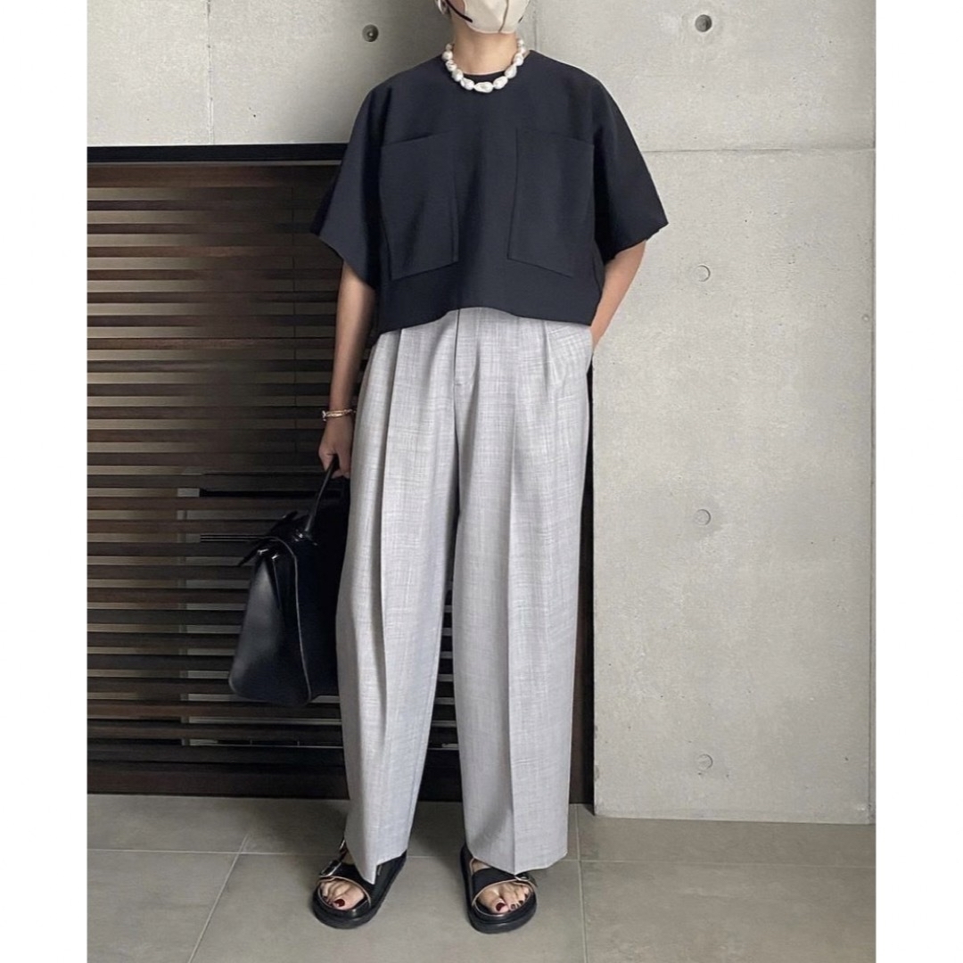 新品 lohen ミラノリブクロップドニットの通販 by miki's shop|ラクマ