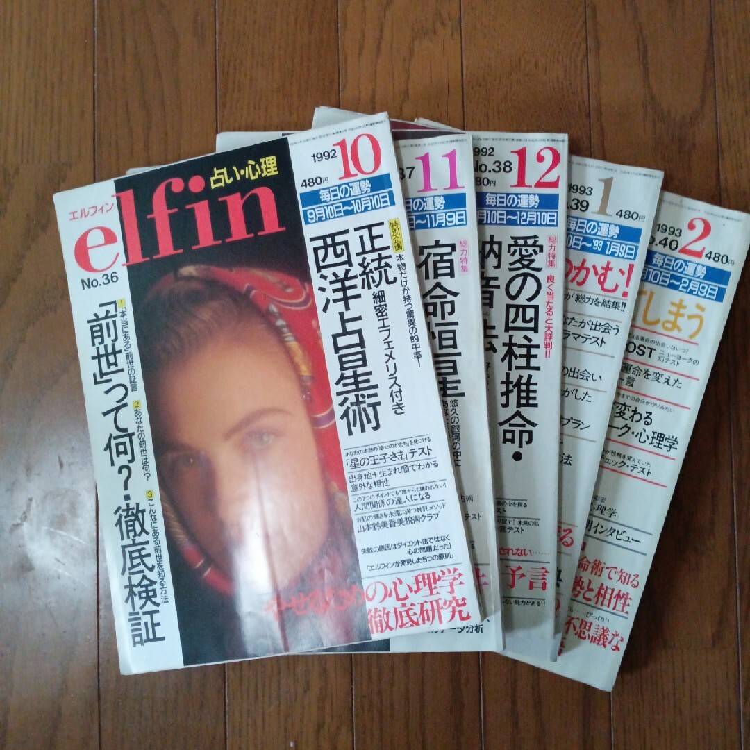 最終価格!月刊エルフィン５冊セット その他のその他(その他)の商品写真