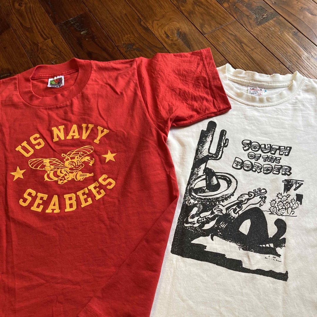 3枚セット USA製 フルーツオブザルーム＆アンビル 半袖プリントTシャツ 9