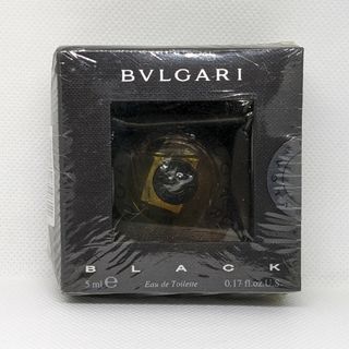 ブルガリ(BVLGARI)の香水　BVLGARI ブルガリ   ブラック    オードトワレ 5ml(香水(男性用))