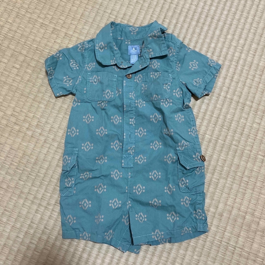 babyGAP(ベビーギャップ)のロンパース　3枚セット　カバーオール キッズ/ベビー/マタニティのベビー服(~85cm)(カバーオール)の商品写真