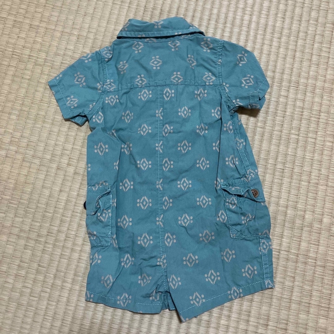 babyGAP(ベビーギャップ)のロンパース　3枚セット　カバーオール キッズ/ベビー/マタニティのベビー服(~85cm)(カバーオール)の商品写真