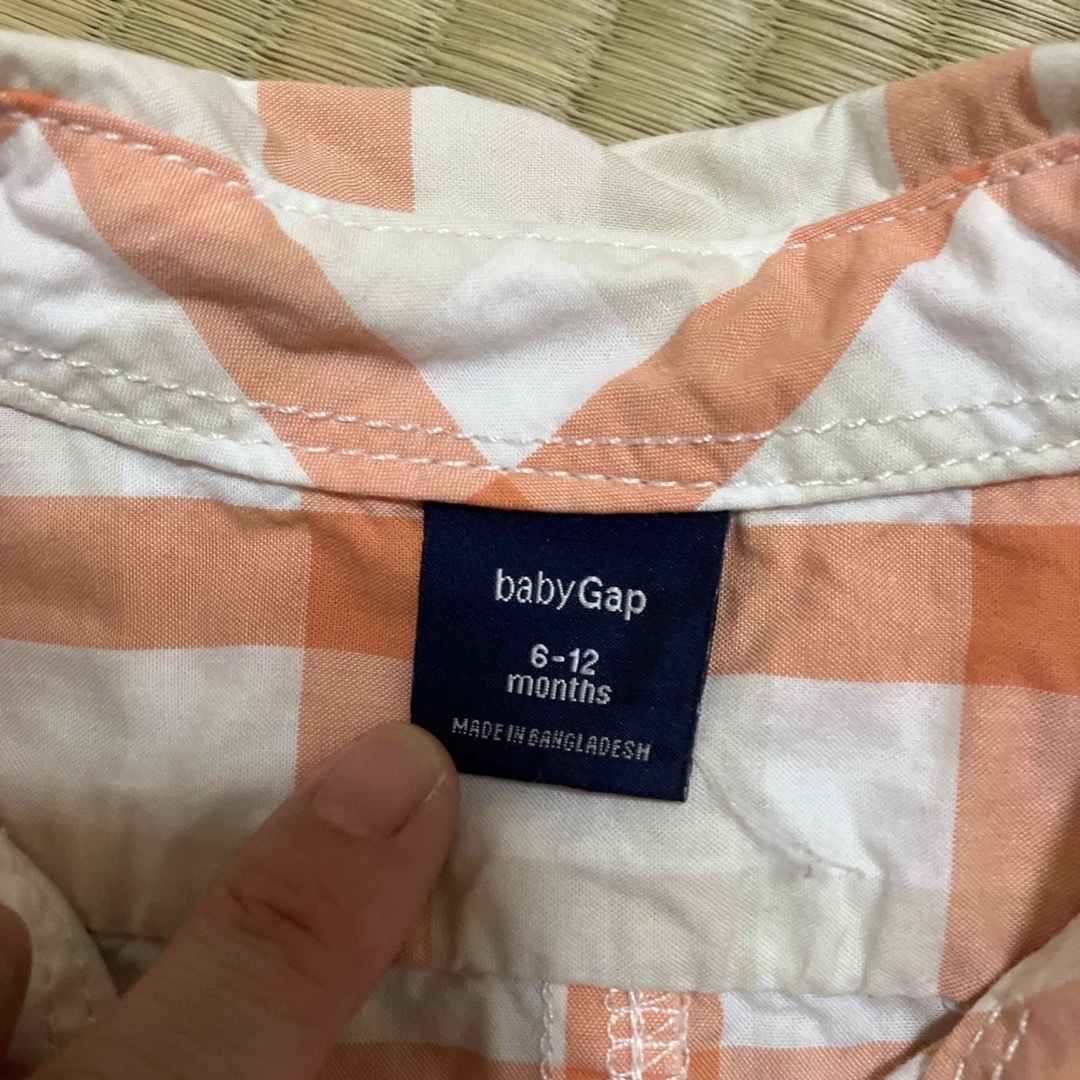 babyGAP(ベビーギャップ)のロンパース　3枚セット　カバーオール キッズ/ベビー/マタニティのベビー服(~85cm)(カバーオール)の商品写真