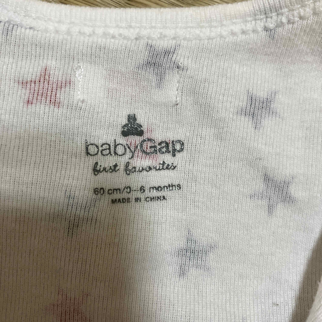 babyGAP(ベビーギャップ)のロンパース　3枚セット　カバーオール キッズ/ベビー/マタニティのベビー服(~85cm)(カバーオール)の商品写真