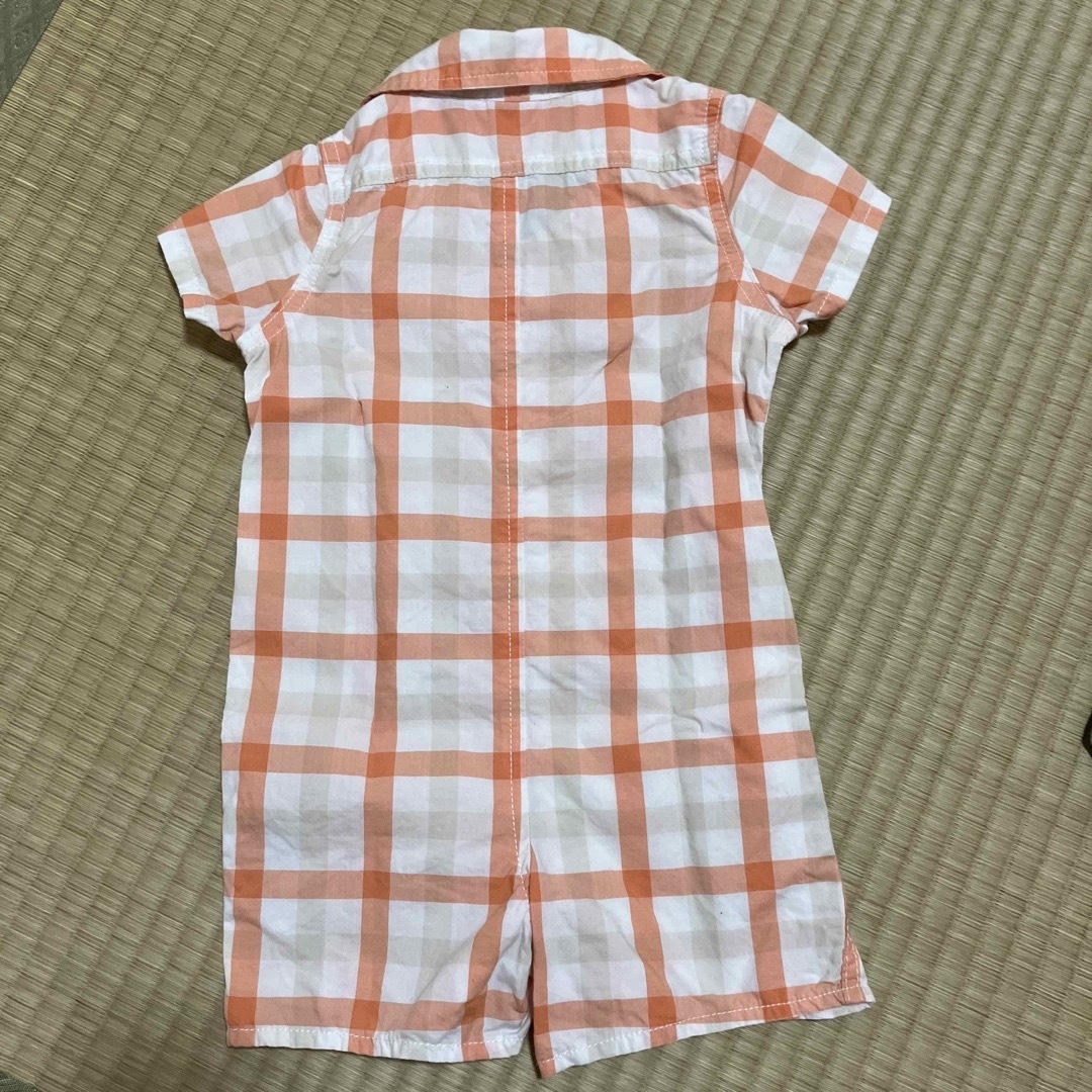 babyGAP(ベビーギャップ)のロンパース　3枚セット　カバーオール キッズ/ベビー/マタニティのベビー服(~85cm)(カバーオール)の商品写真