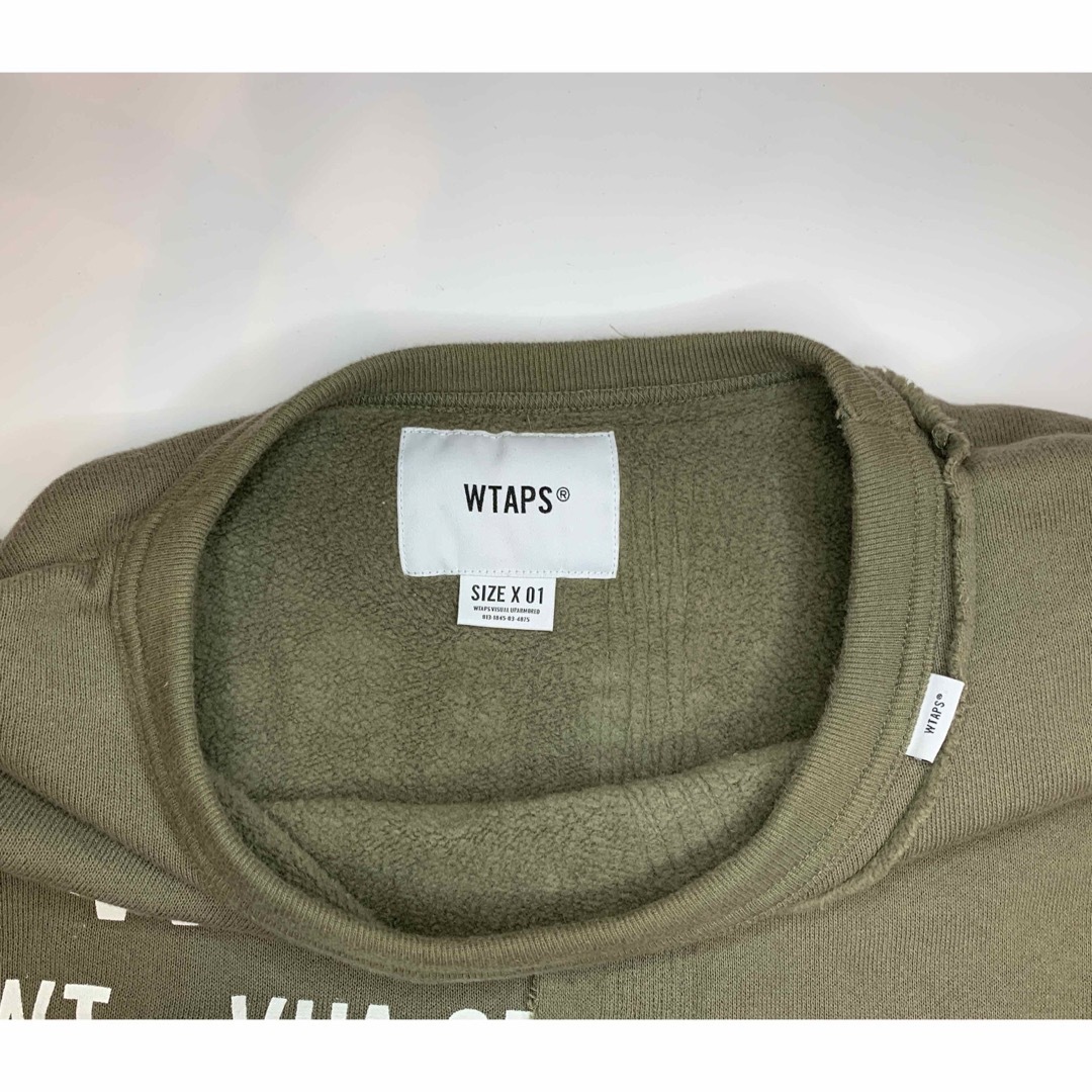 コール Wtaps クルーネック トレーナー オーバーサイズ ダブルタップス