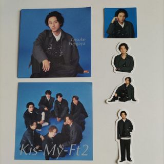 キスマイフットツー(Kis-My-Ft2)のキスマイ　Kis-My-Ft2　藤ヶ谷太輔　ポートレート　シール　メモ(アイドルグッズ)