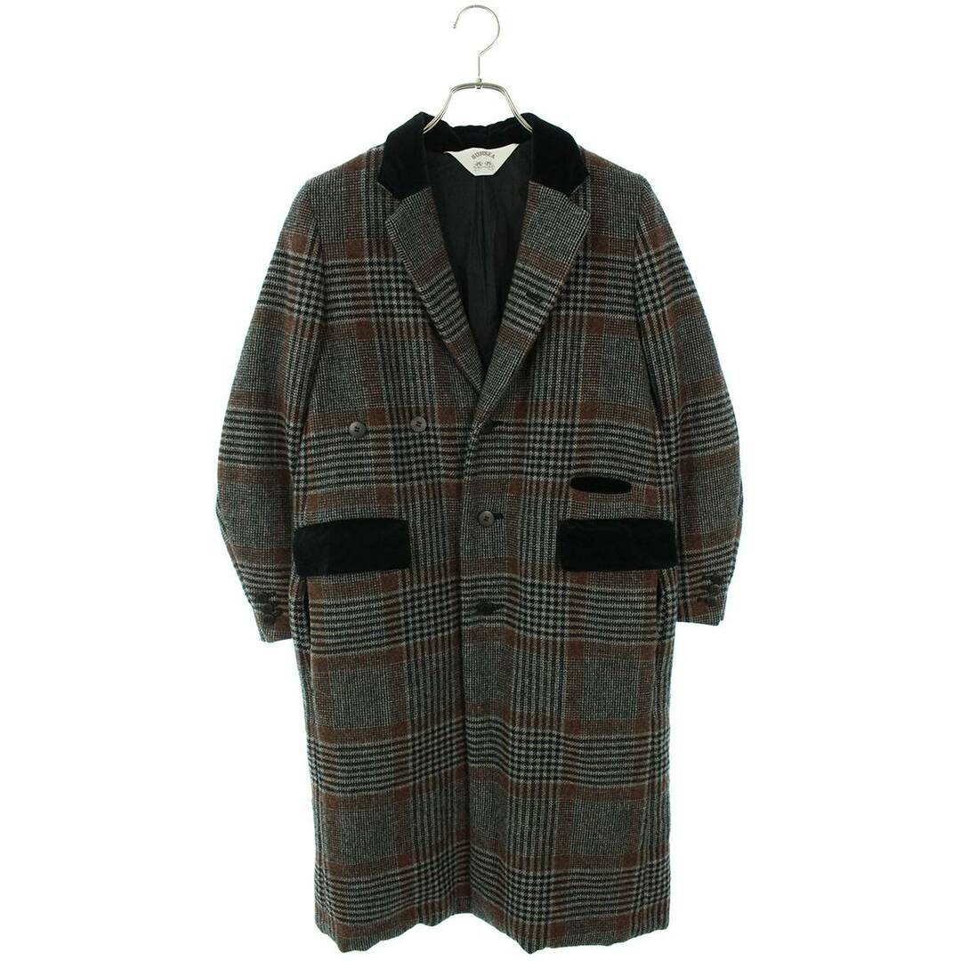 サンシー  17AW  17A36 CHECK COAT チェック柄プリマロフトコート  メンズ 1ジャケット/アウター