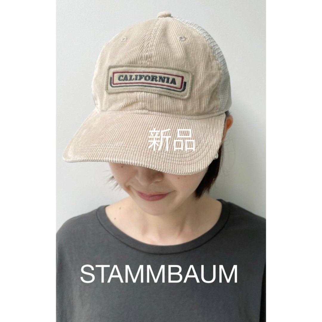 【STAMMBAUM/シュタンバウム】CORDUROY CAP