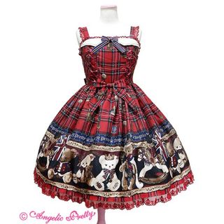 アンジェリックプリティー(Angelic Pretty)のBritish Bear  JSKカチュ(セット/コーデ)