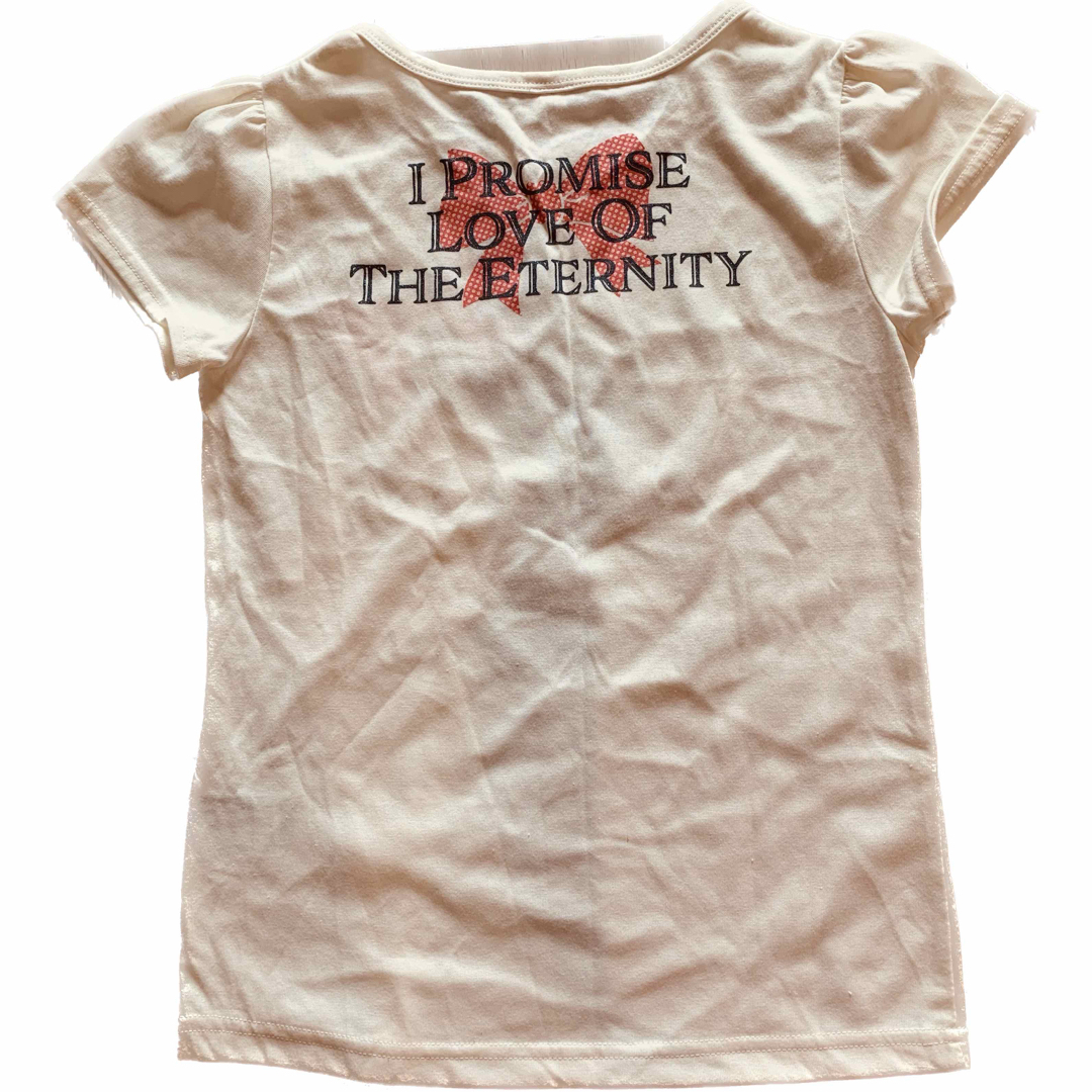 [150㎝]半袖プリントTシャツ キッズ/ベビー/マタニティのキッズ服女の子用(90cm~)(Tシャツ/カットソー)の商品写真