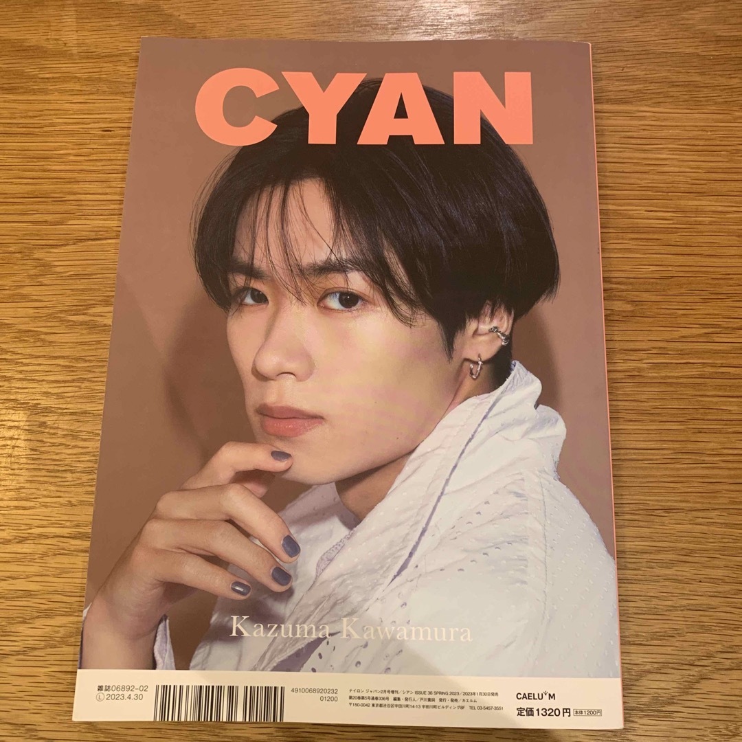 CYAN issue (シアンイシュー) 036 SPRING 2023 202 エンタメ/ホビーの雑誌(結婚/出産/子育て)の商品写真