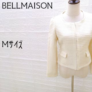 ベルメゾン(ベルメゾン)の《BELLMAISON》ベルメゾン　ノーカラージャケット　シャンパンゴールド色(ノーカラージャケット)