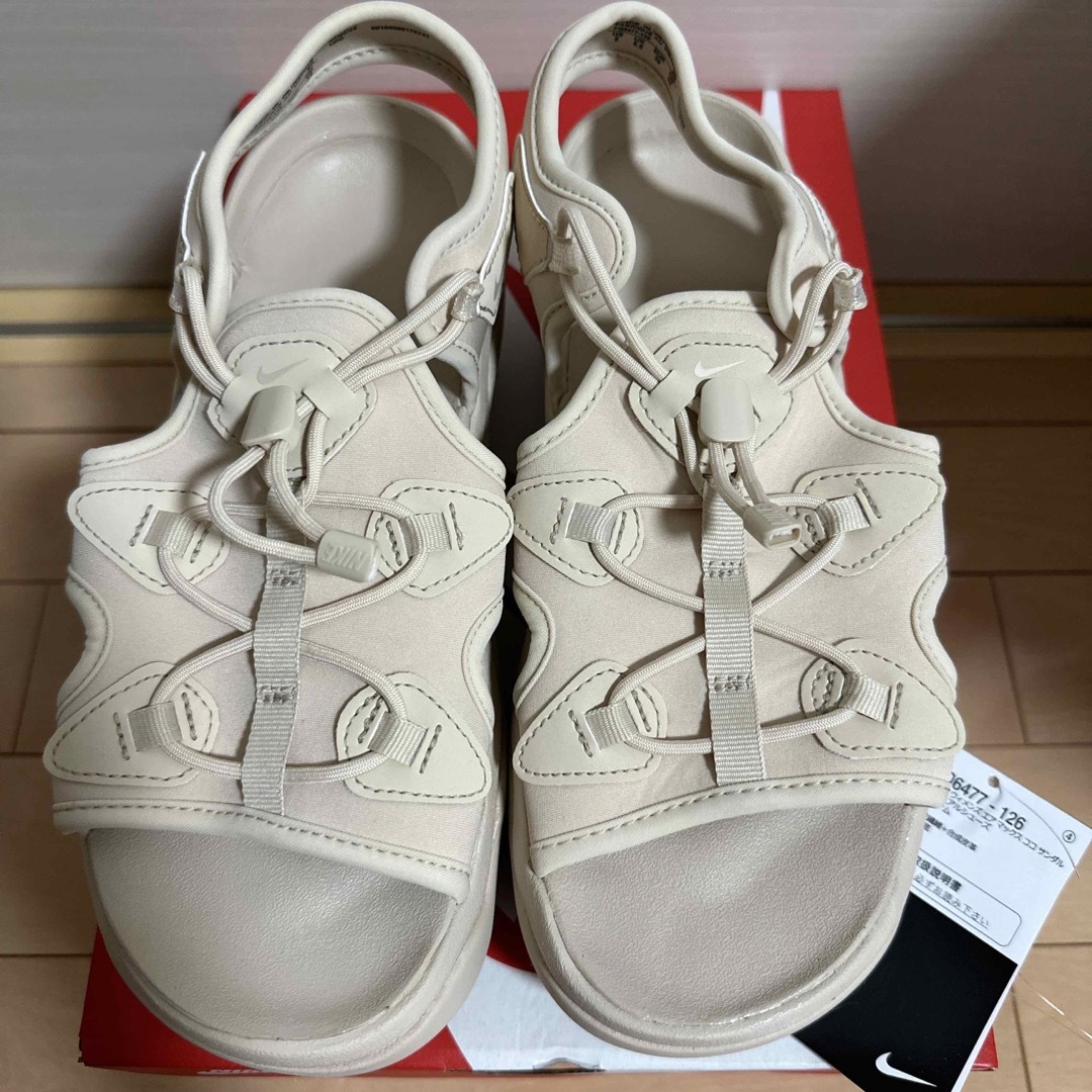 決算大特価 NIKE エアマックスココ ベージュ 25cm サンダル www.quanta