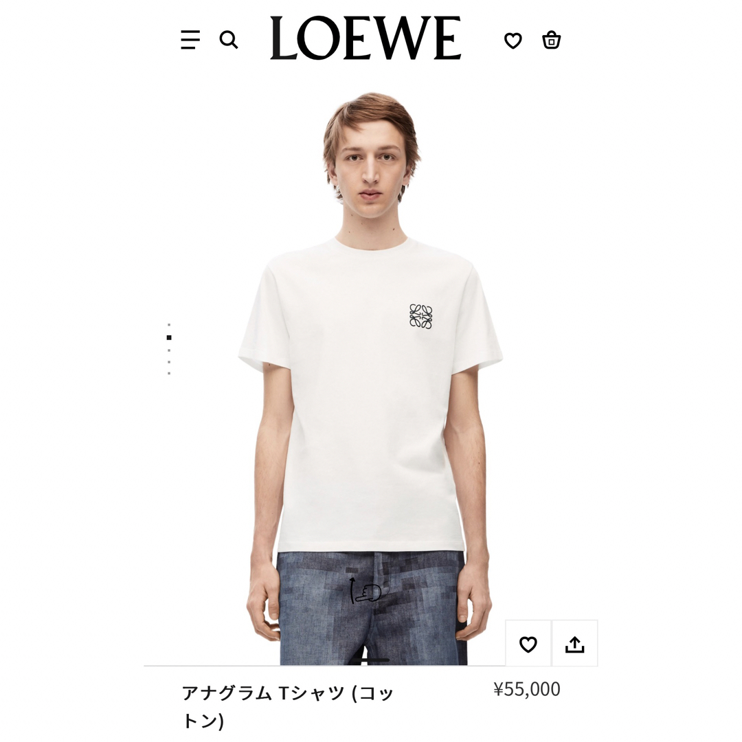 LOEWE  ロエベ　アナグラムTシャツ