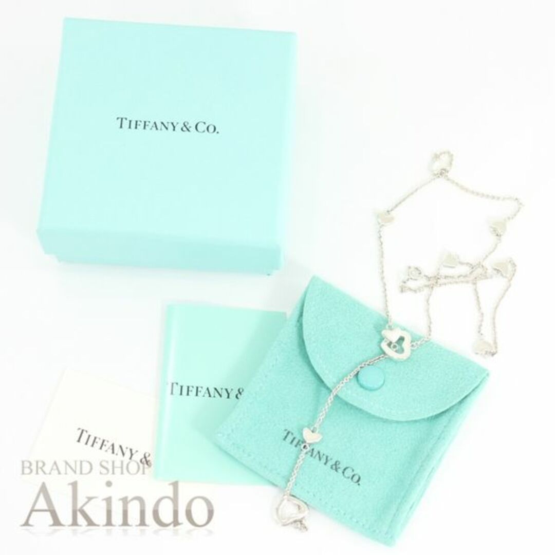 ティファニー ハート ラリアット ネックレス シルバー 925 silver Ag925 レディース 箱・布袋 TIFFANY＆Co. 7