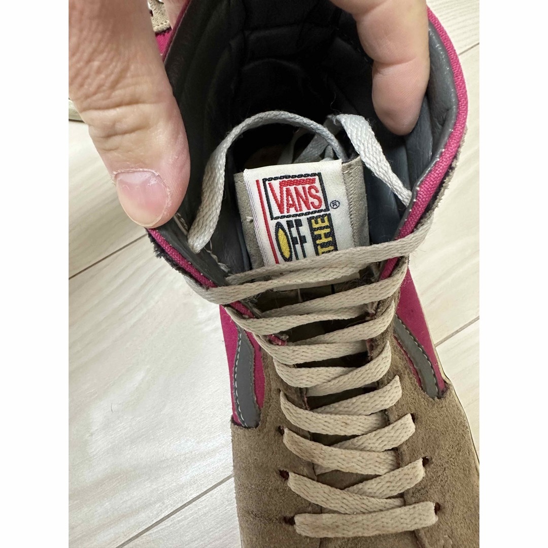 VANS(ヴァンズ)の９０s バンズ　SK8-HI    ピンクmade  in  ＵＳＡ メンズの靴/シューズ(スニーカー)の商品写真