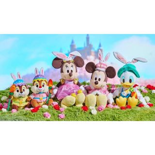 ディズニー(Disney)の新品 ディズニー イースター ミッキー ミニー ぬいぐるみ ペア(キャラクターグッズ)