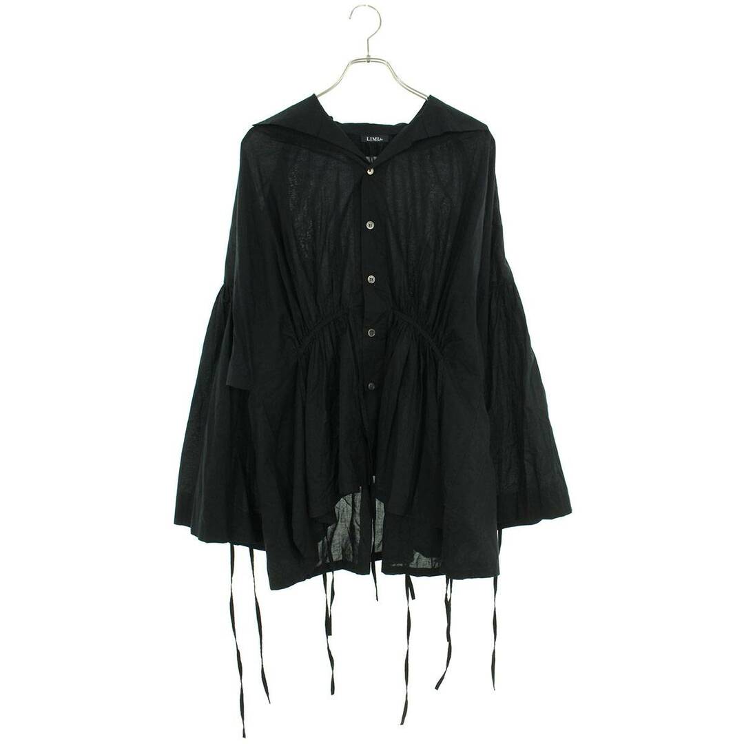 リミフゥ LE-B24-010/C/Lawn Gather Blouse ギャザーデザイン長袖