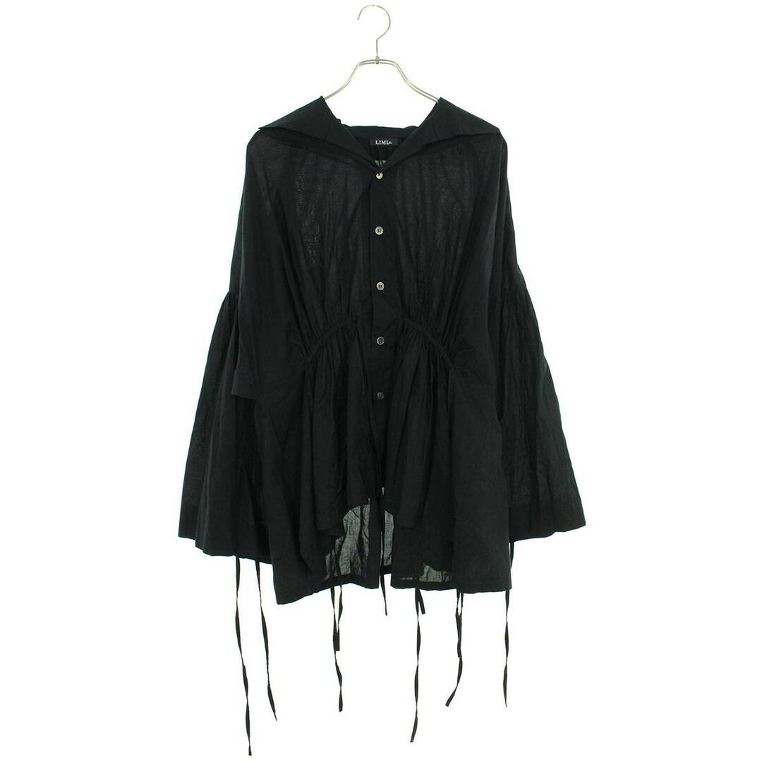 リミフゥ  LE-B24-010/C/Lawn Gather Blouse ギャザーデザイン長袖シャツ  レディース 2