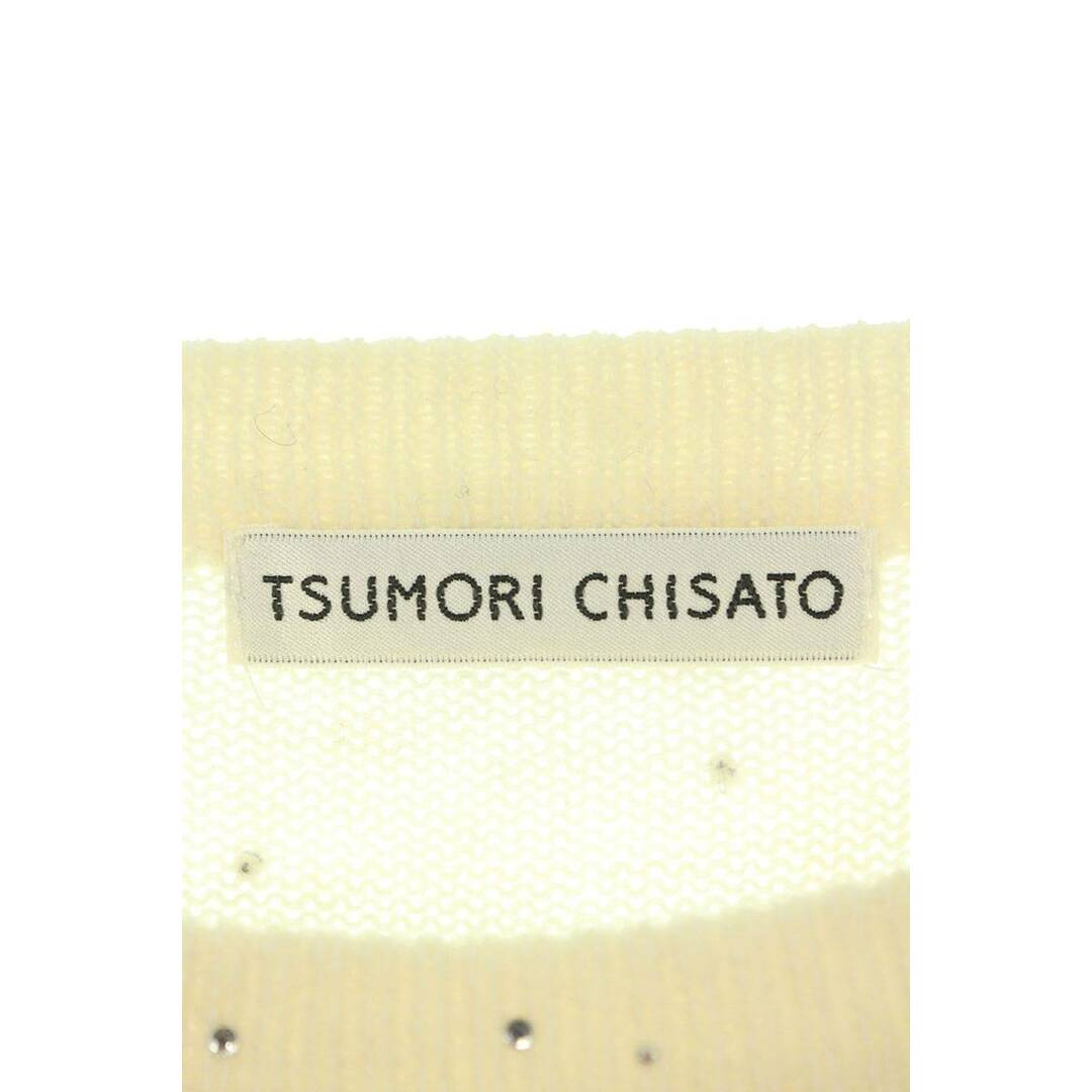 TSUMORI CHISATO(ツモリチサト)のツモリチサト  TC81KN010 ラインストーン装飾ウールニット ※8/19～24 発送・問い合わせ遅延 レディース 2 レディースのトップス(ニット/セーター)の商品写真