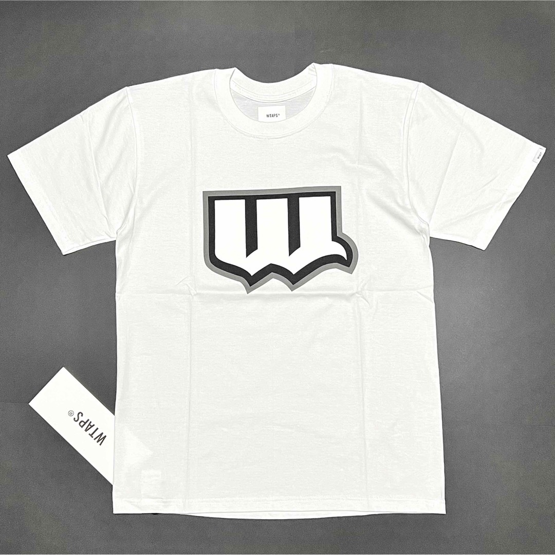 01 新品 WTAPS ダブルタップス イービル チップ ロゴ Tシャツ 白