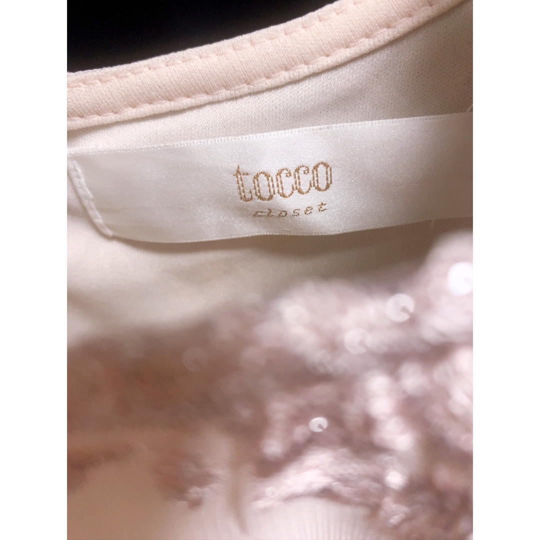 TOCCO closet(トッコクローゼット)の美品♡レーストップス レディースのトップス(カットソー(半袖/袖なし))の商品写真