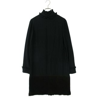 プラダ(PRADA)のプラダ  20SS  P3C63 S202 1X5V フリンジデザインワンピース  レディース 38(ロングワンピース/マキシワンピース)