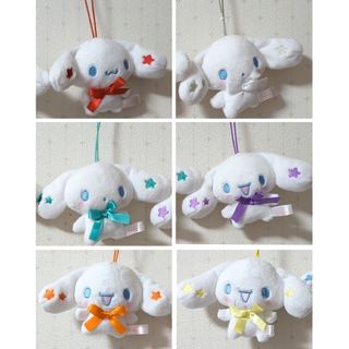 シナモロール(シナモロール)の【６点set】シナモロール マスコット サンリオ 推し活 シナモン snowma(キャラクターグッズ)