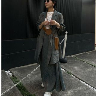 アメリヴィンテージ(Ameri VINTAGE)のMEDI ALICIA JACQUARD JACKET&SKIRTセットアップ(セット/コーデ)