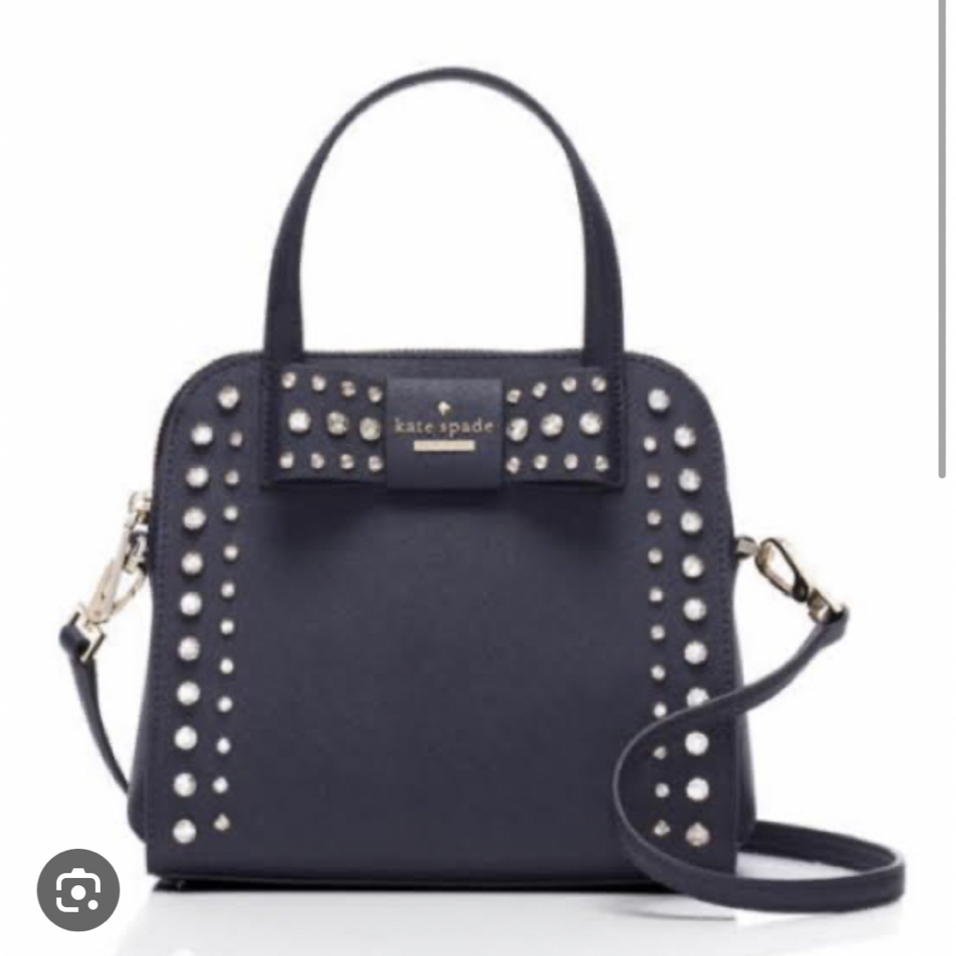 kate spade new york(ケイトスペードニューヨーク)のkate spade ビジューリボンバック レディースのバッグ(ショルダーバッグ)の商品写真