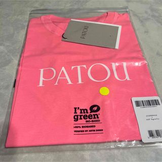 パトゥ(PATOU)の【新品】PATOU 半袖 Tシャツ ロゴ ピンク Sサイズ(Tシャツ(半袖/袖なし))