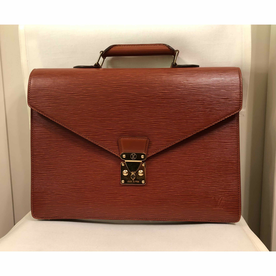 LOUIS VUITTON - 未使用 ヴィンテージ ルイヴィトン ビジネスバッグ の