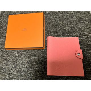 Hermes - エルメス 新品 手帳カバー ユリス PM ノートブック ピンクの